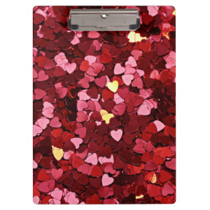 Herz Formen Textur roter Hintergrund-20622 Klemmbrett