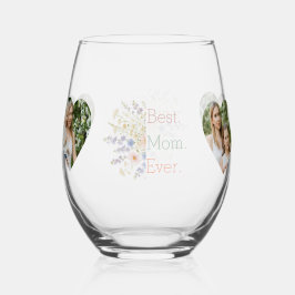 Herz-Foto & Blumendesign - Perfekte Muttertagsstou Weinglas Ohne Stiel