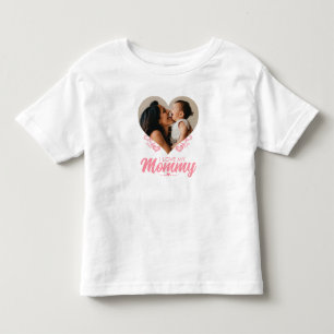 Herz Foto, ich Liebe meine Mama Kleinkind T-shirt