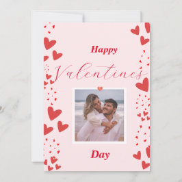 Herz-Foto-Rahmen-Valentinstag-Geschenkkarte Einladung