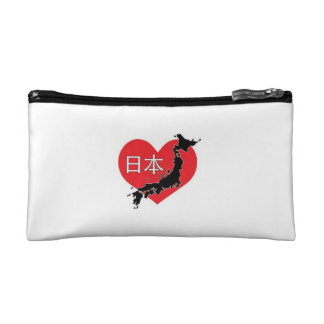 Herz für Japan-Kosmetik-Tasche Kosmetiktasche