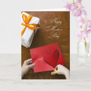 Herz für Mama - Ausdruck von Liebe & Dankbarkeit Karte