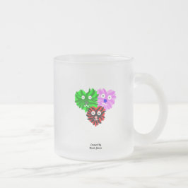 Herz Fuzzies Kleine Mattierte Tasse
