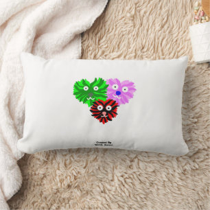 Herz Fuzzies Lumbar Pillow Lendenkissen