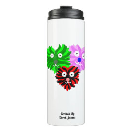 Herz Fuzzies Thermal Tumbler Thermosbecher