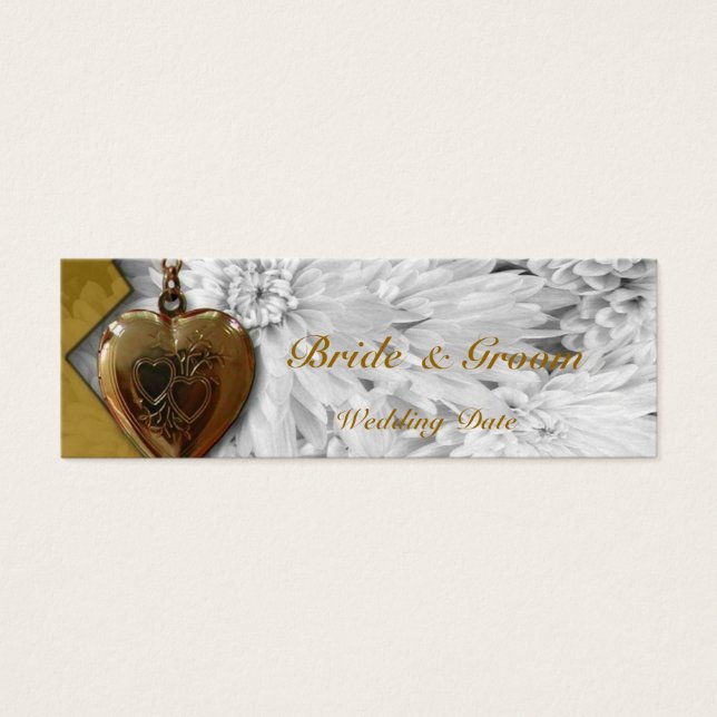 Herz-Gastgeschenk Hochzeit (Vorderseite)