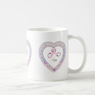 Herz-Gastgeschenk Hochzeit-Tasse Kaffeetasse