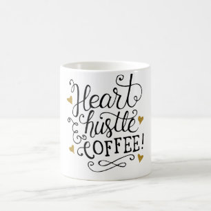 Herz, Gedränge u. Kaffee Kaffeetasse