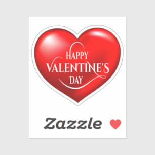 Herz geformt 3D-Liebe Symbol-5042 Aufkleber