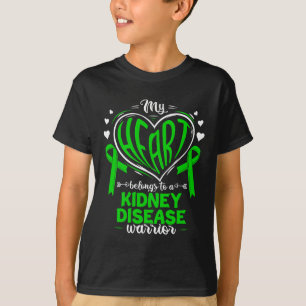 Herz gehört zu einer Nierenerkrankung Krieger Nier T-Shirt