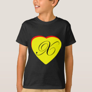 Herz Gelb X Hochzeit Einladung MUSEUM Z T-Shirt