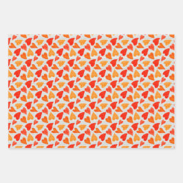 Herz Geschenkpapier Set