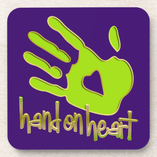 Herz Getränkeuntersetzer