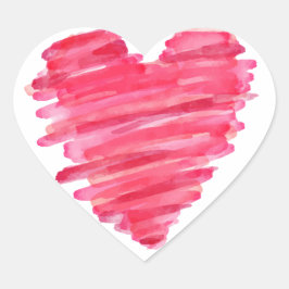 Herz Herz-Aufkleber