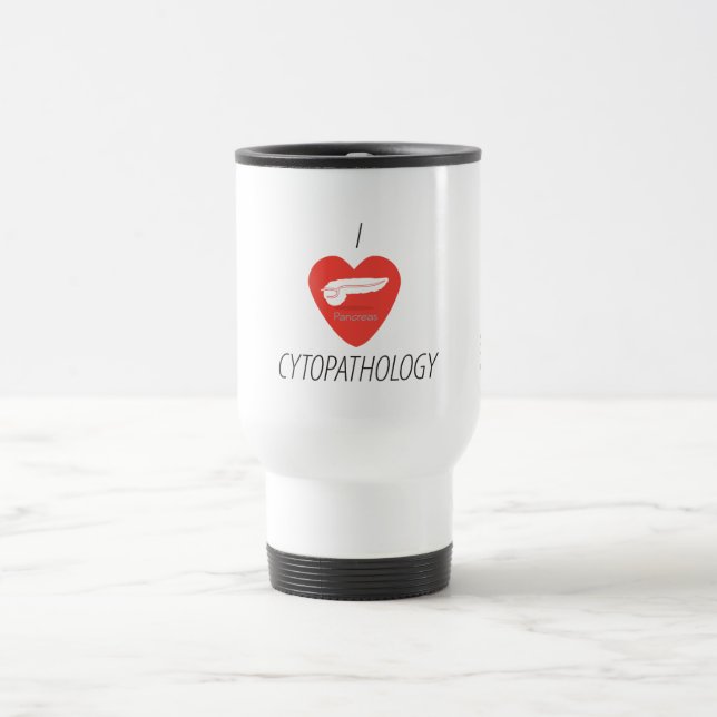 Herz I cytopathology - Pankreas Reisebecher (Mittel)
