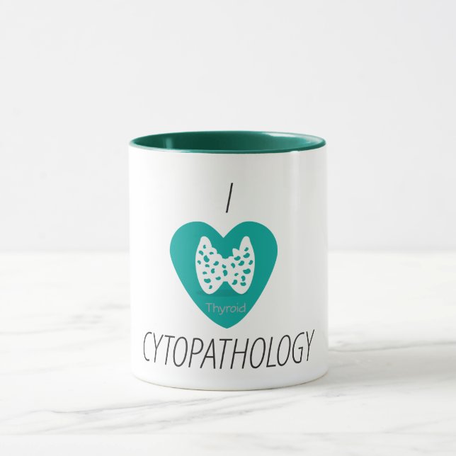 Herz I cytopathology - Schilddrüse Tasse (Zentrum)