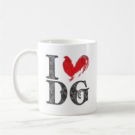 Herz I DOS Gallos Kaffeetasse