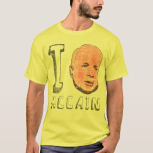 Herz I John McCain T - Shirt