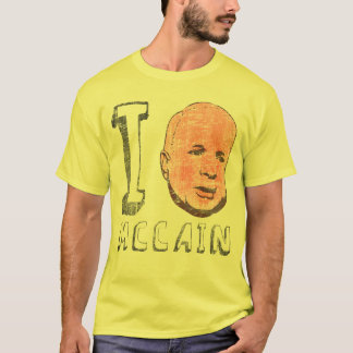 Herz I John McCain T - Shirt