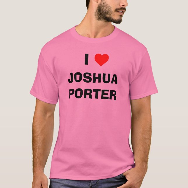 Herz I JOSHUA-TRÄGER T-Shirt (Vorderseite)