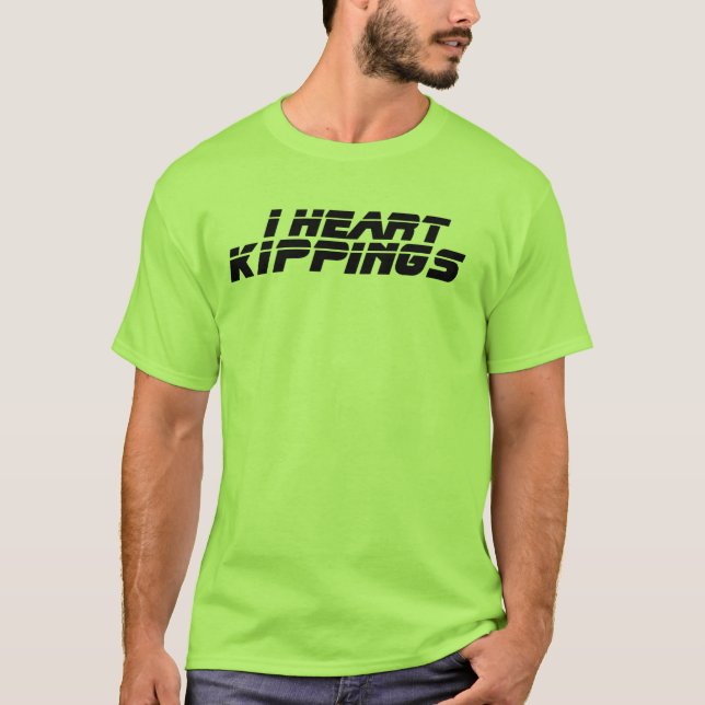Herz I kippings! T-Shirt (Vorderseite)