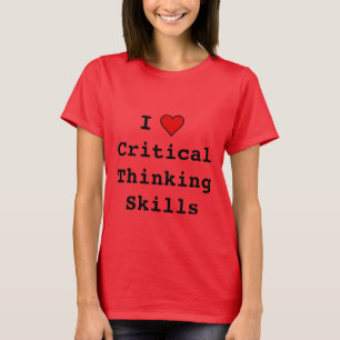 Herz I kritische denkende Fähigkeiten T-Shirt