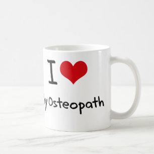 Herz I mein Osteopath Kaffeetasse