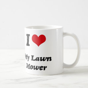 Herz I mein Rasenmäher Kaffeetasse