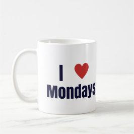 Herz I Montag-Tasse Kaffeetasse
