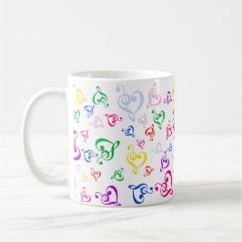 Herz I Musik Kaffeetasse