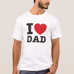 Herz I Vater nobel T-Shirt