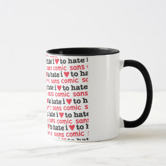 Herz I, zum des Comic ohne zu hassen Tasse