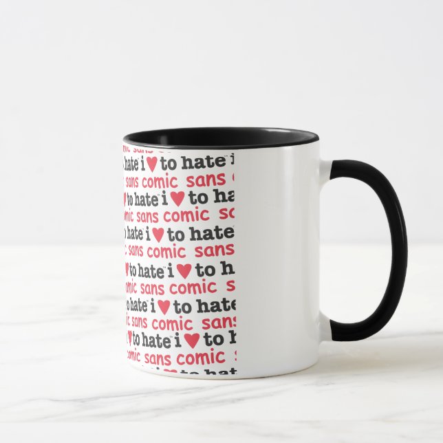 Herz I, zum des Comic ohne zu hassen Tasse (Rechts)