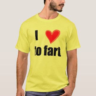 Herz I zur Furz T-Shirt