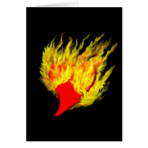 Herz in Flammen