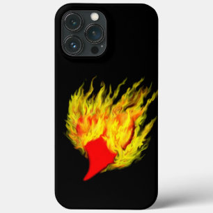 Herz in Flammen Case-Mate iPhone Hülle
