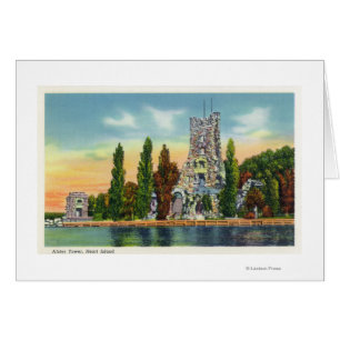 Herz-Insel-Ansicht von Alster Turm