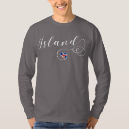 Herz Island Tee Shirt, Ísland
