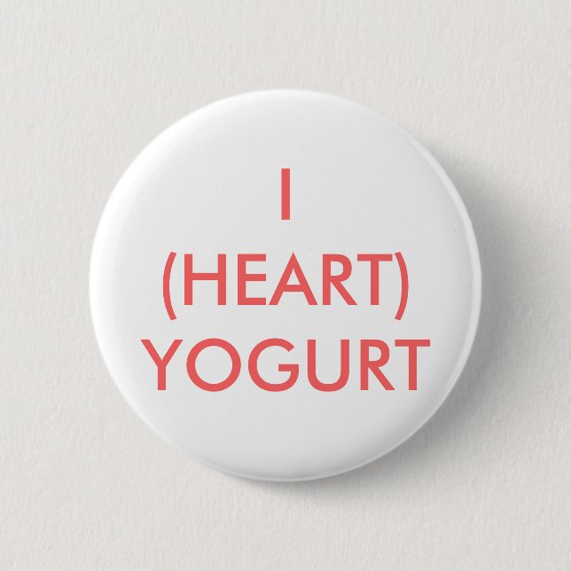 (HERZ-) JOGURT I BUTTON (Vorderseite)
