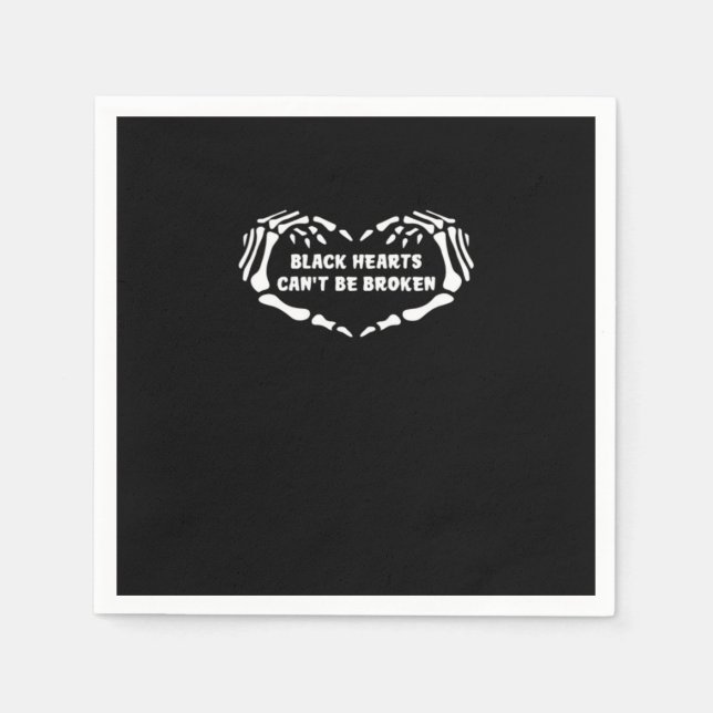 Herz kann nicht klassisch serviette (Vorderseite)