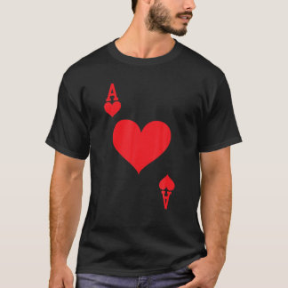 Herz - KartenHalloween-Kostüm spielen T-Shirt