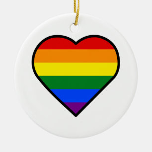 HERZ KERAMIK ORNAMENT