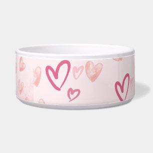 Herz-Keramik Pet Bowl Napf