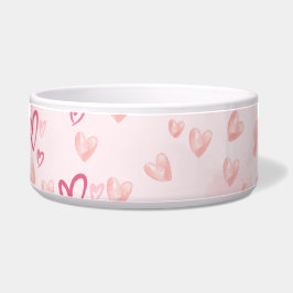 Herz-Keramik Pet Bowl Napf