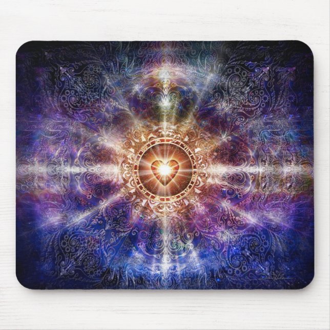 Herz-Konstellation 2 Mousepad (Vorne)