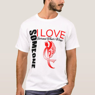 Herz-Krankheit jemand i-Liebe erwarb ihre Flügel T-Shirt