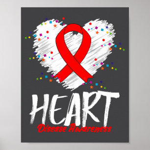 Herz-Kreislauf-Erkrankungen Awareness Poster