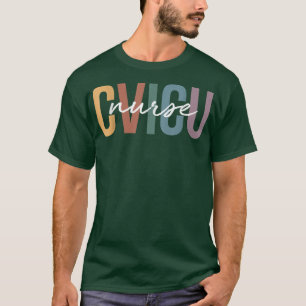 Herz-Kreislauf-Intensivstation Pflege CVICU T-Shirt