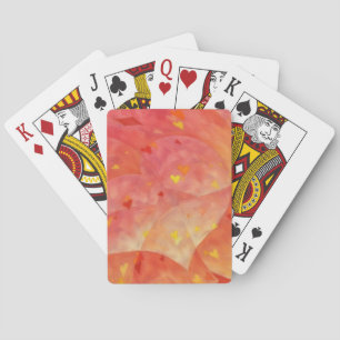 Herz Kunst Abstrakt und Spaß Spielkarten