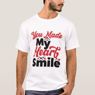 Herz Lächeln T-Shirt